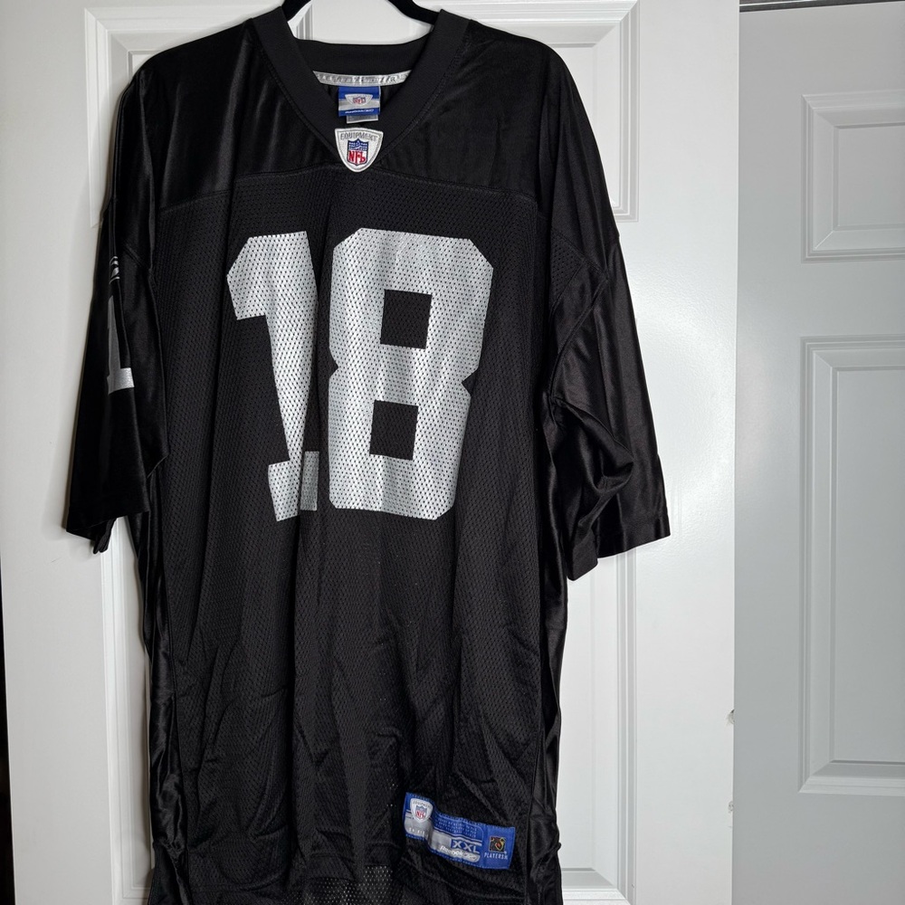 Vintage Reebok Black Randy Moss Mesh Las Vegas Raiders Jersey
